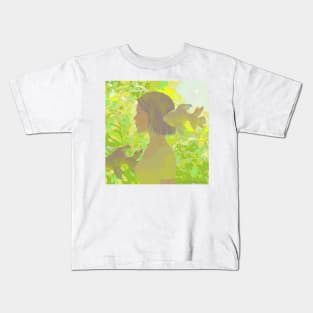 Forest Girl and Goldfish Kids T-Shirt